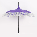 A17 auto ouvrir et fermer parapluie dentelle parapluie pagode parapluie droit